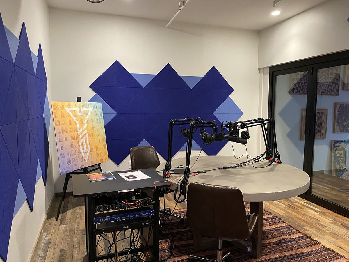 Our Podcasting Studio